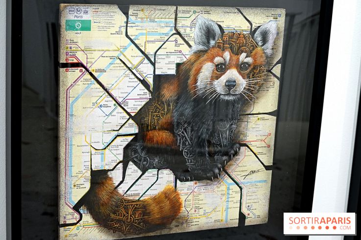 BON PLAN, l'expo de street art autour du plan de métro à Paris - nos photos