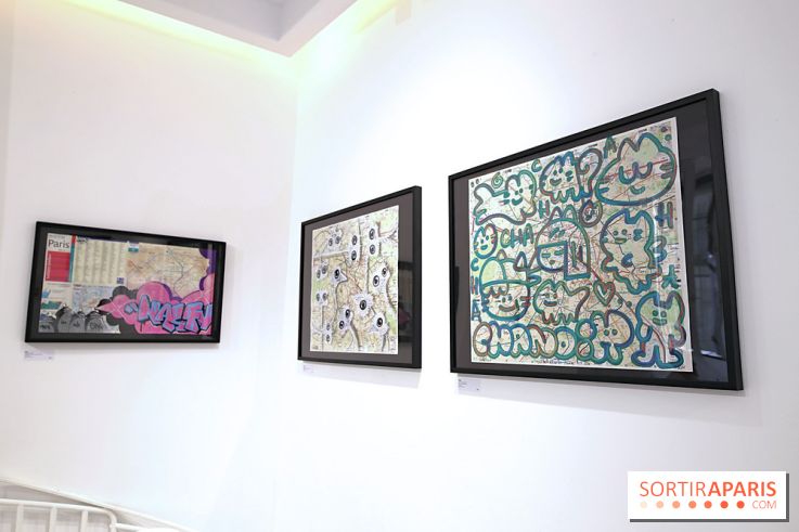 BON PLAN, l'expo de street art autour du plan de métro à Paris - nos photos