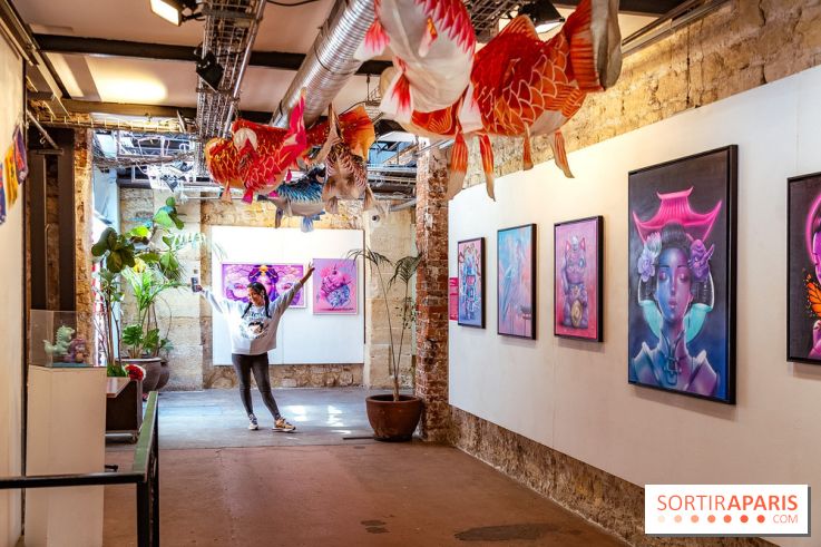 L'Exposition japonisante de Kaldea à l'espace Cinko en mode Identité - photos