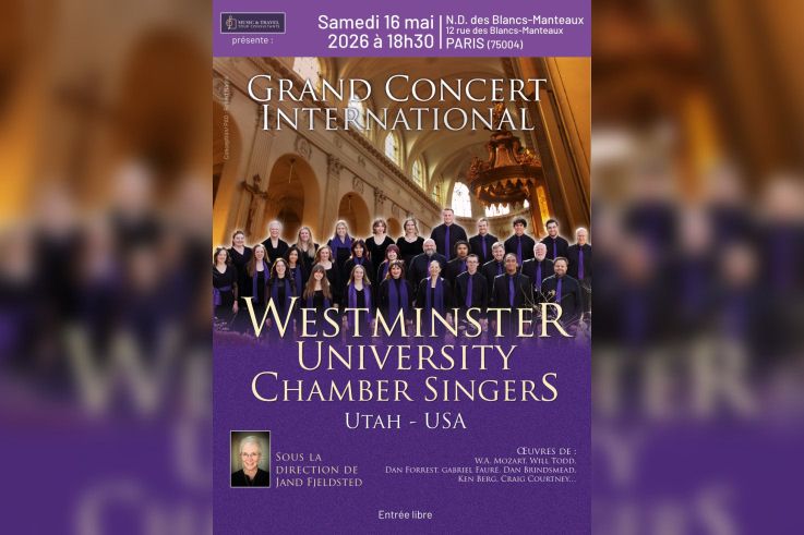 Un chœur américain d’exception en concert aux Blancs-Manteaux à Paris