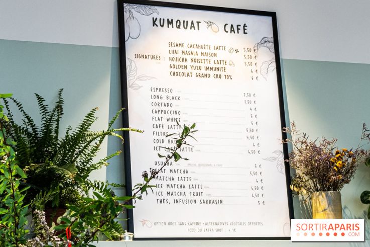 Kumquat café, le coffee shop aux accents asiatiques Paris 11e - photos