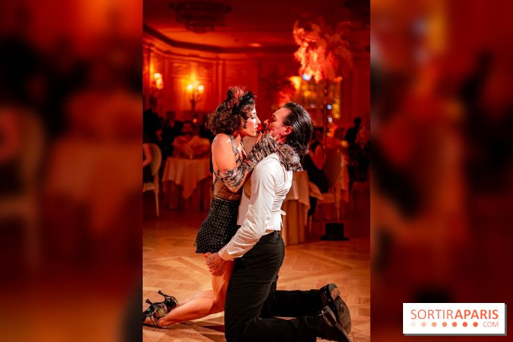 Soirée Gatsby au Ritz Paris, le dîner - spectacle exceptionnel - photos