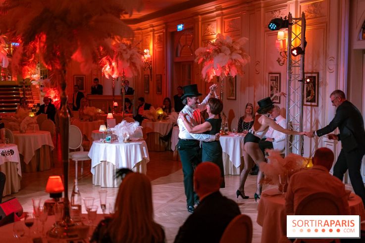 Soirée Gatsby au Ritz Paris, le dîner - spectacle exceptionnel - photos