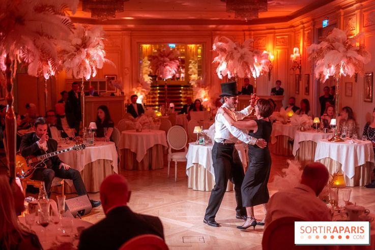 Soirée Gatsby au Ritz Paris, le dîner - spectacle exceptionnel - photos