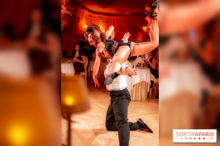 Soirée Gatsby au Ritz Paris, le dîner - spectacle exceptionnel - photos