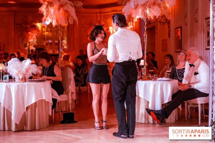 Soirée Gatsby au Ritz Paris, le dîner - spectacle exceptionnel - photos
