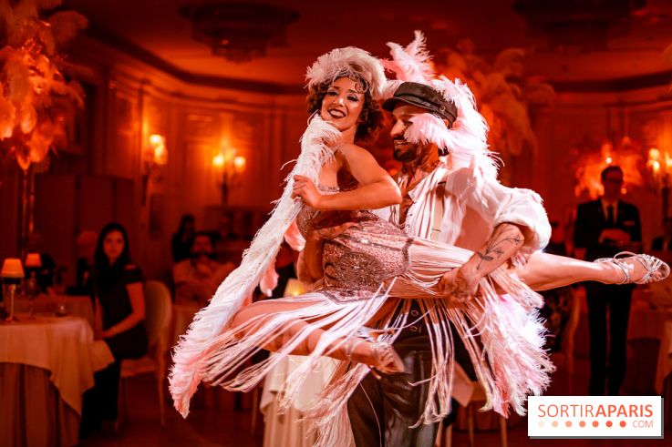 Soirée Gatsby au Ritz Paris, le dîner - spectacle exceptionnel - photos