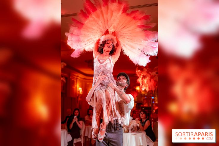 Soirée Gatsby au Ritz Paris, le dîner - spectacle exceptionnel - photos