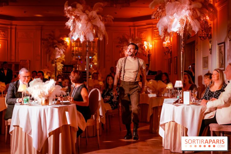 Soirée Gatsby au Ritz Paris, le dîner - spectacle exceptionnel - photos
