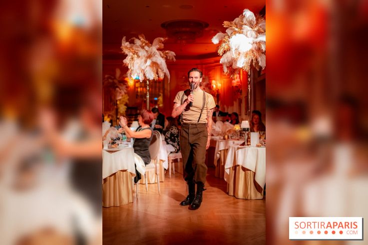 Soirée Gatsby au Ritz Paris, le dîner - spectacle exceptionnel - photos