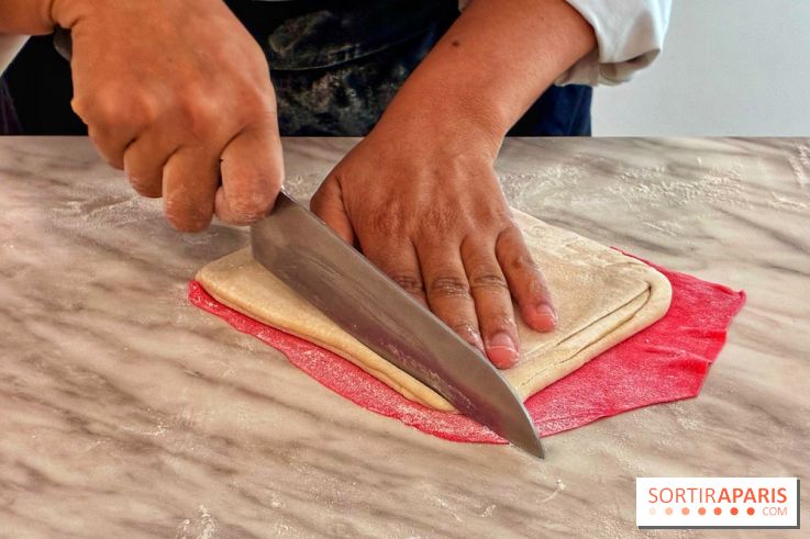 Atelier croissant bicolore
