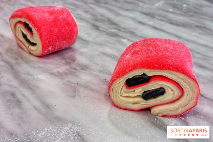 Atelier croissant bicolore