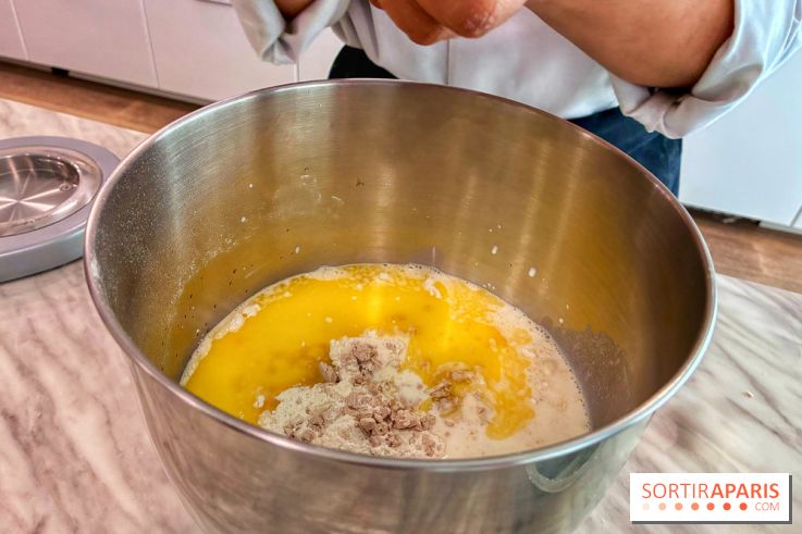 Atelier croissant bicolore