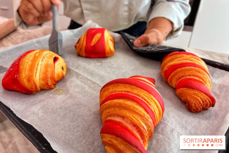 Atelier croissant bicolore