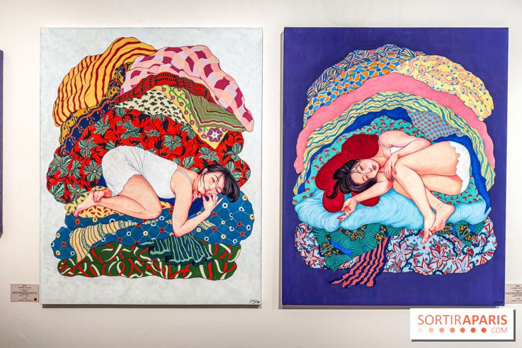Zipcy à Paris : l’exposition La Forteresse Douce à la galerie Goldshteyn-Saatort