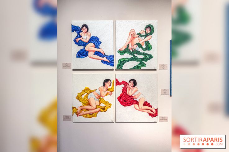 Zipcy à Paris : l’exposition La Forteresse Douce à la galerie Goldshteyn-Saatort