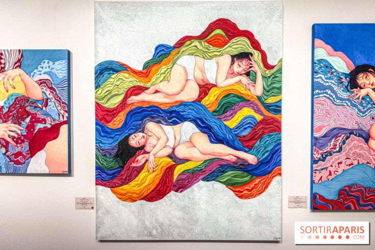 Zipcy à Paris : l’exposition La Forteresse Douce à la galerie Goldshteyn-Saatort - IMG 6608