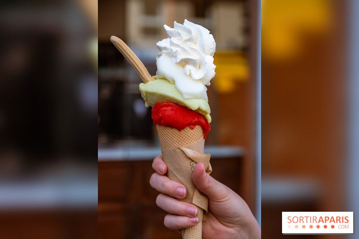 LaCrèma gelato, glacier artisanal près du Jardin du Luxembourg et du Panthéon - photos