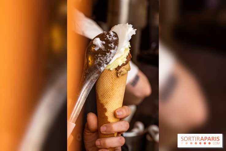 LaCrèma gelato, glacier artisanal près du Jardin du Luxembourg et du Panthéon - photos - A7C03502