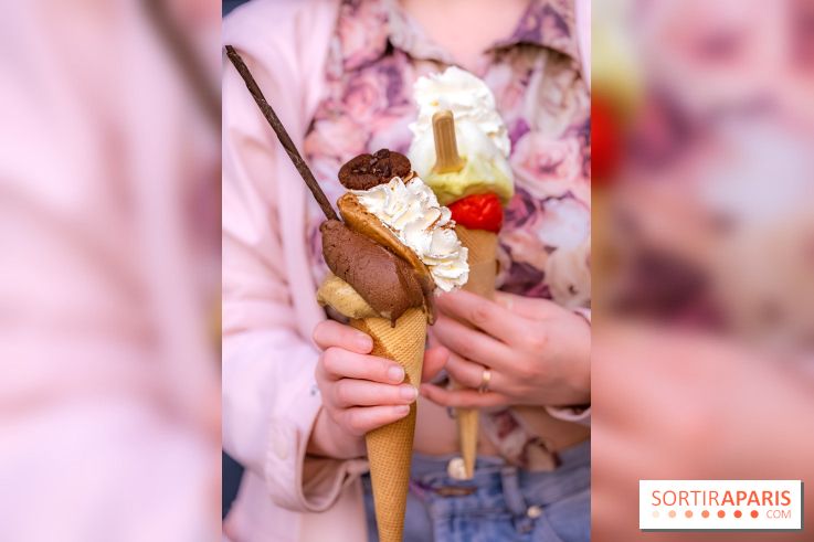 LaCrèma gelato, glacier artisanal près du Jardin du Luxembourg et du Panthéon - photos