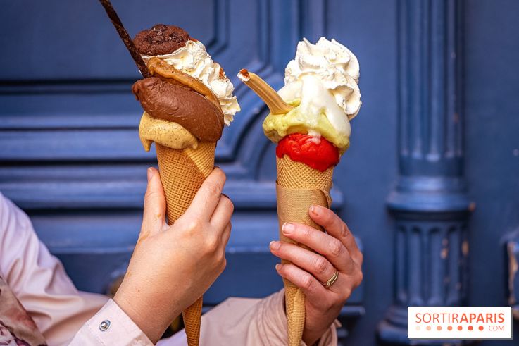 LaCrèma gelato, glacier artisanal près du Jardin du Luxembourg et du Panthéon - photos - A7C03536