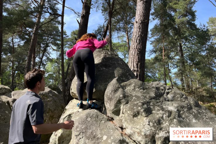 Escalade en Forêt de Fontainebleau - nos photos - IMG 7847