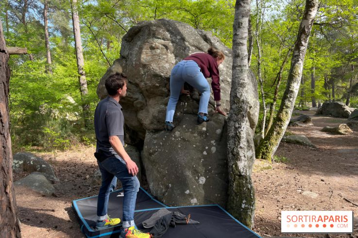 Escalade en Forêt de Fontainebleau - nos photos