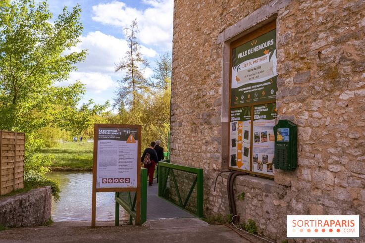 La terrasse du Moulin de Nemours, la guinguette estivale en bord de Loing 77 - A7C04901