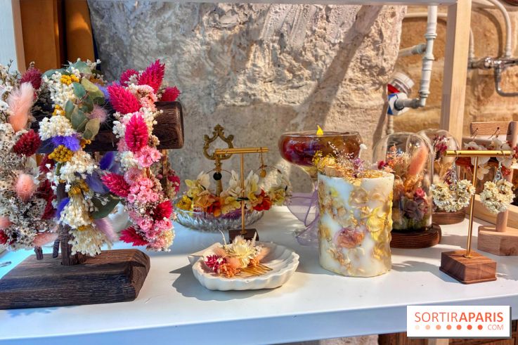 Atelier bougeoir fleurs séchées