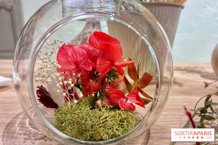 Atelier bougeoir fleurs séchées