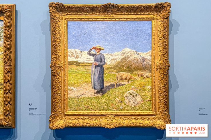 Giovanni Segantini au musée Marmottan Monet : nos photos de l’exposition à Paris sur le peintre des Alpes