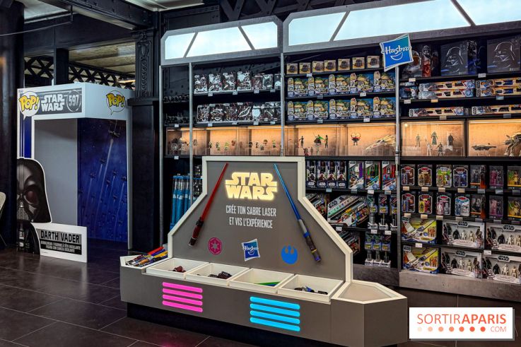 Star Wars : un pop-up store de 300 m2 a atterri en plein cœur de Paris - notre avis