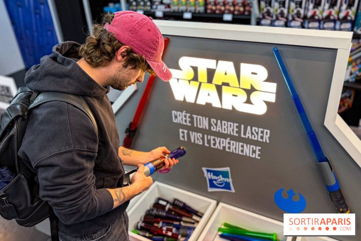 Star Wars : un pop-up store de 300 m2 a atterri en plein cœur de Paris - notre avis
