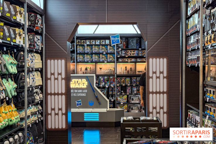 Star Wars : un pop-up store de 300 m2 a atterri en plein cœur de Paris - notre avis