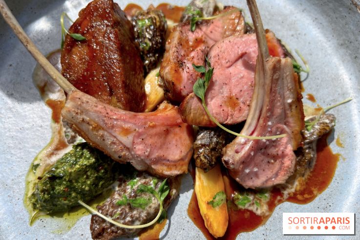 Rooster - Agneau, morilles