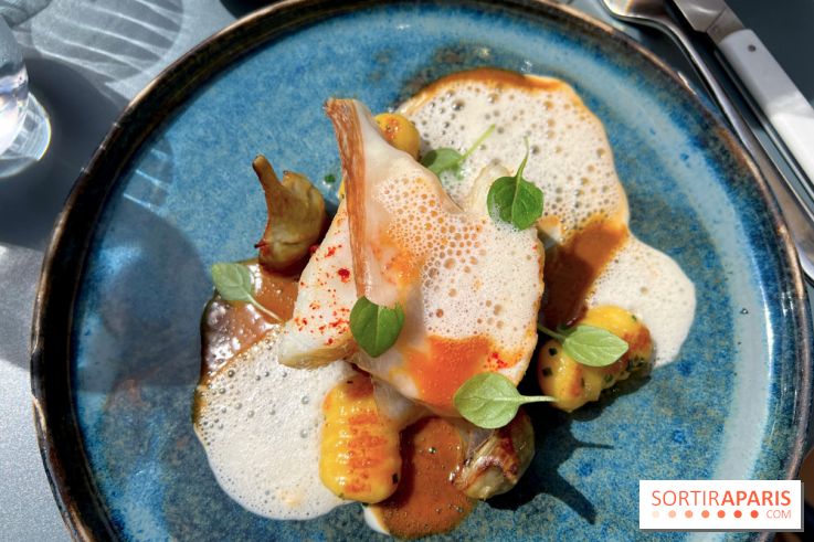 Rooster - Lotte, gnocchis, lard de Colonnata
