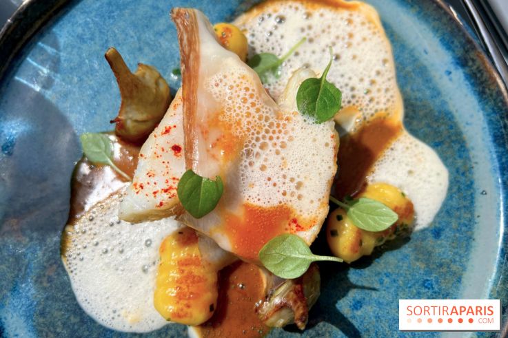 Rooster - Lotte, gnocchis, lard de Colonnata