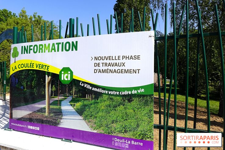 La Coulée verte de Deuil-la-Barre dans le Val-d'Oise - nos photos