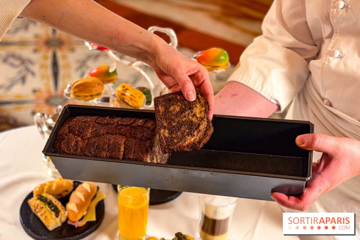Tea Time de Cedric Grolet au Meurice : pâtisseries trompe l'œil et salé revisité
