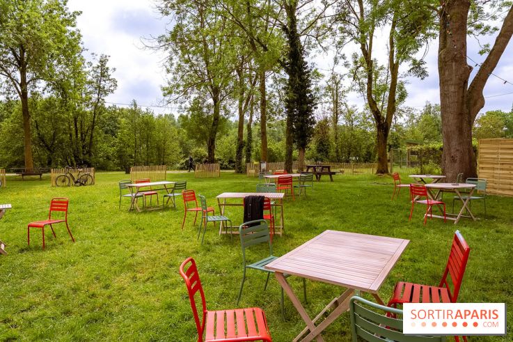 La guinguette de la pointe sauvage en bord de Marne à Vaires-sur-Marne en Seine-et-Marne