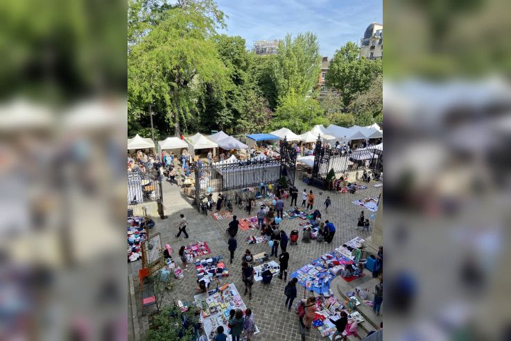 Brocante rue de Bretagne