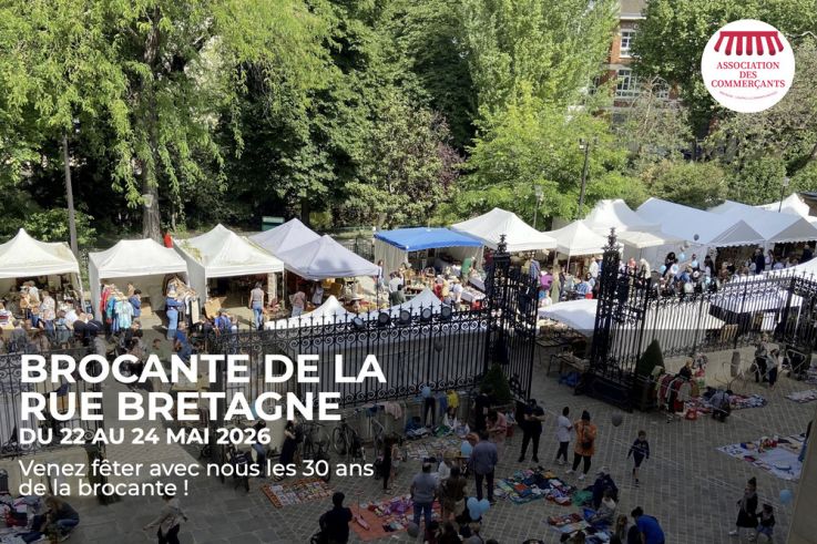 Brocante rue de Bretagne - Une
