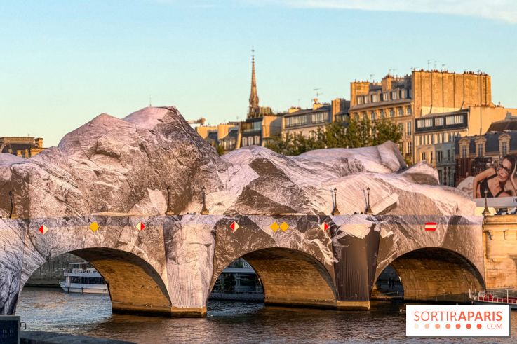 La Caverne du Pont Neuf : le montage de l’installation géante de JR démarre à Paris