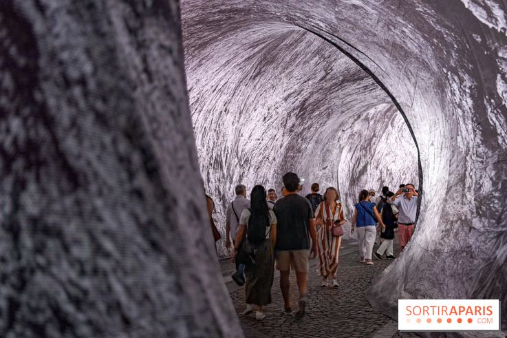 La Caverne du Pont Neuf : le montage de l’installation géante de JR démarre à Paris - Facetune 16 06 2026 03 06 00