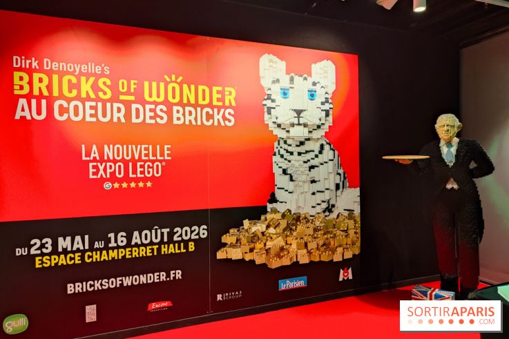 Bricks of Wonder, l'exposition à l'espace Champerret