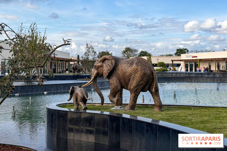 Valvert Croix Blanche : le complexe shopping-loisirs XXL en Essonne avec fontaine et parc à dinosaures