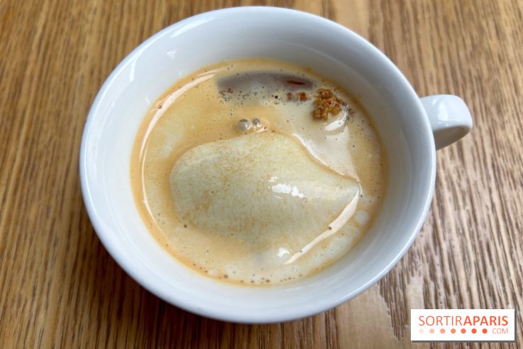 Chez Clo - Affogato mélilot streusel