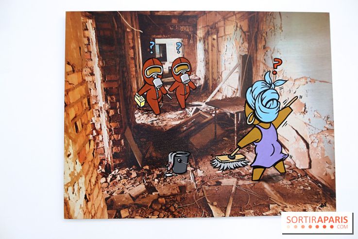 JACE : nos photos de son exposition Cœur Sensible à voir dans le 13e - Jace Expo 17