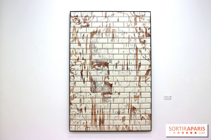 Vhils : nos photos de son exposition à la galerie Danysz à Paris - Seth Expo 1