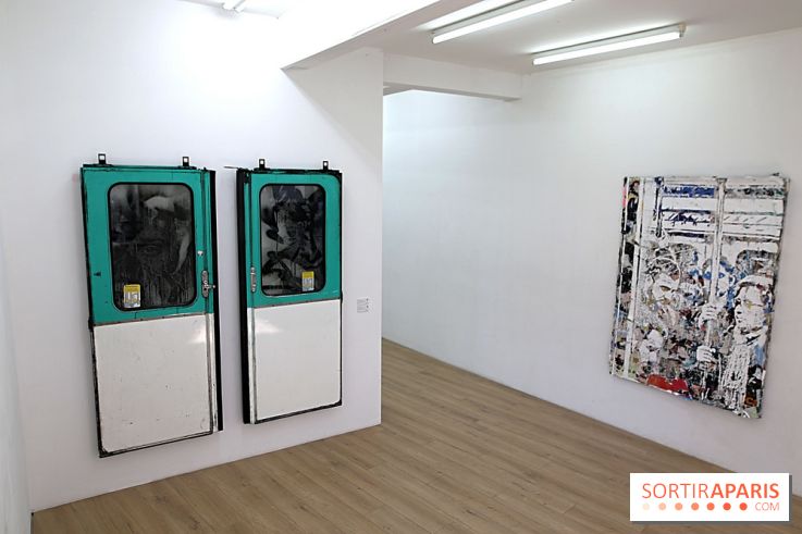 Vhils : nos photos de son exposition à la galerie Danysz à Paris - Seth Expo 12